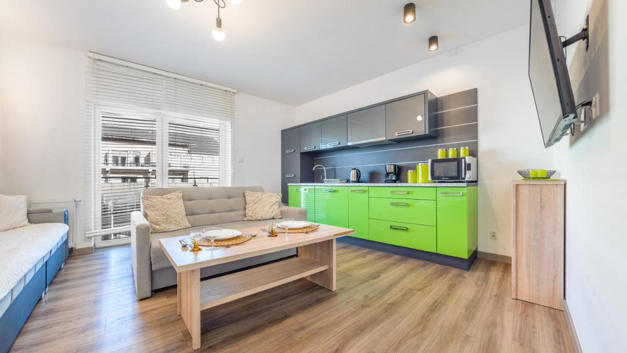 Apartamenty Sun & Snow Piec Morz Z Basenem Sianożęty Exterior foto