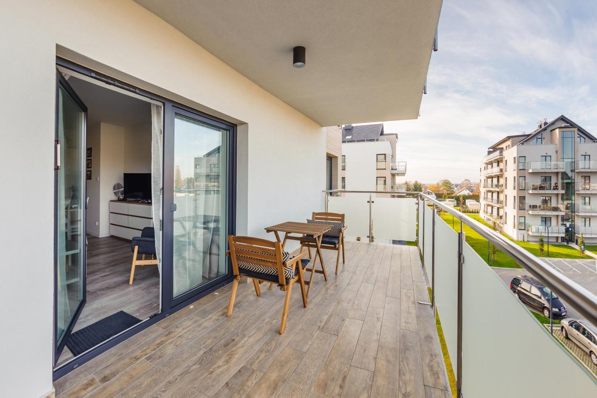 Apartamenty Sun & Snow Piec Morz Z Basenem Sianożęty Exterior foto