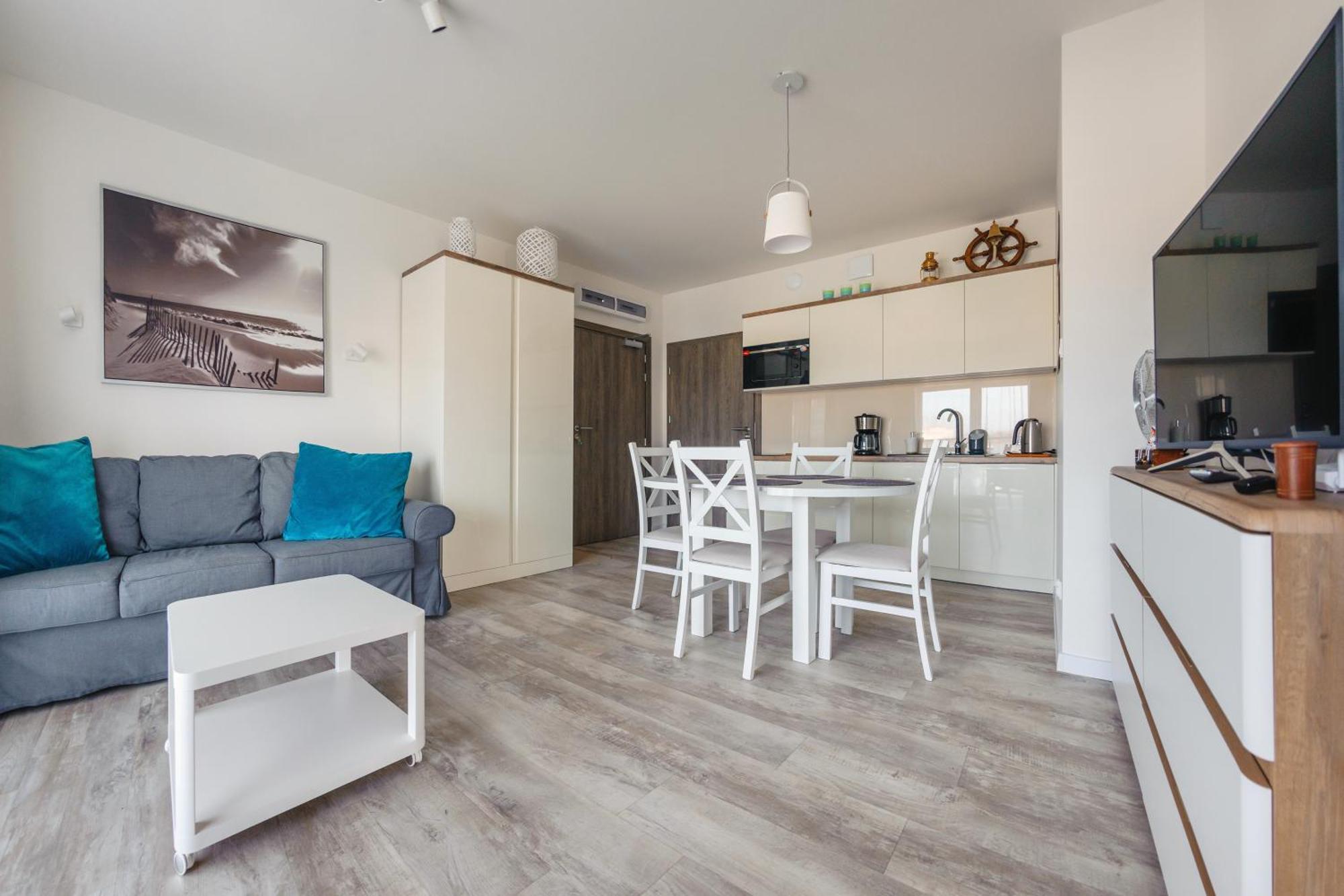 Apartamenty Sun & Snow Piec Morz Z Basenem Sianożęty Exterior foto