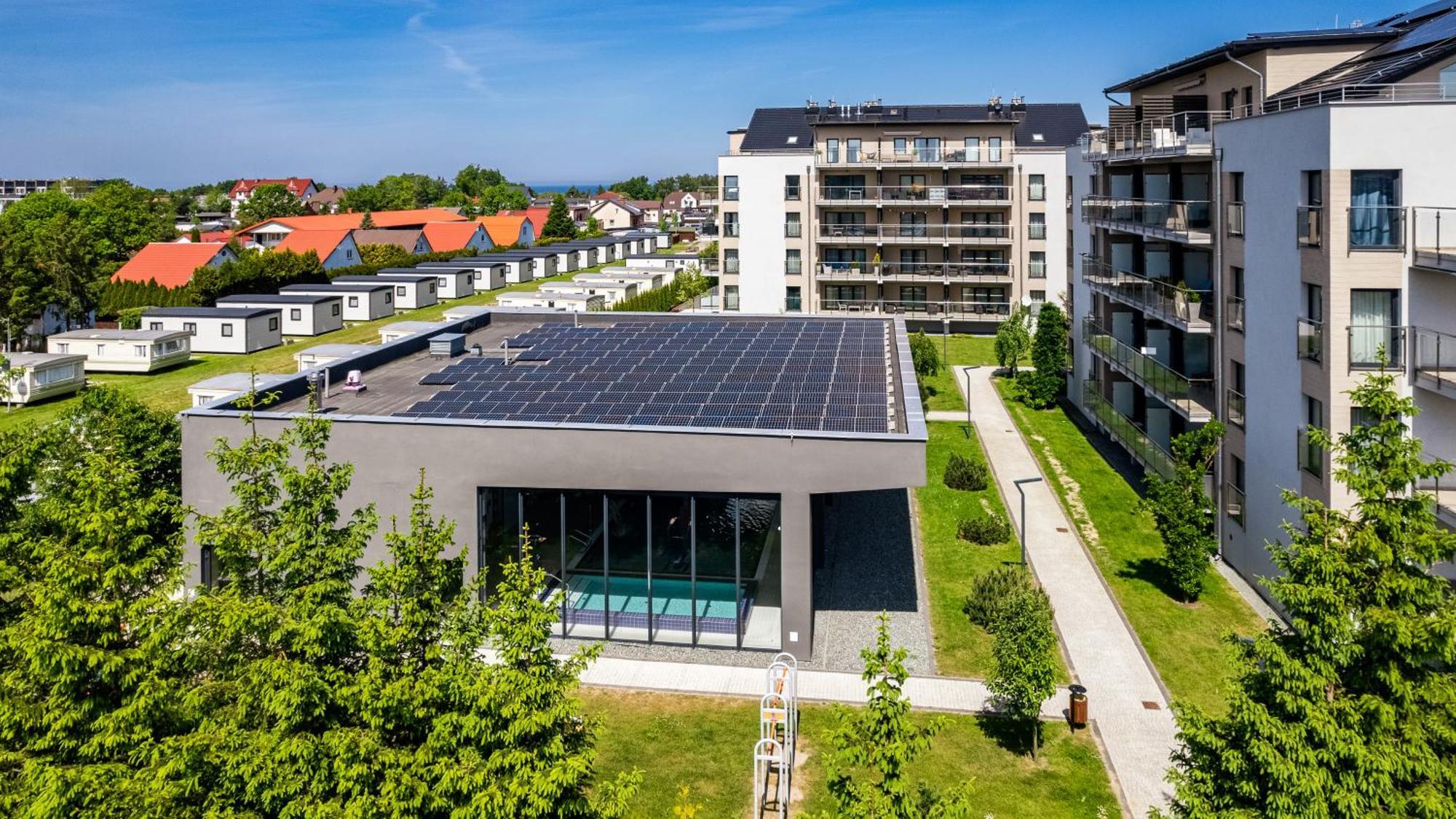 Apartamenty Sun & Snow Piec Morz Z Basenem Sianożęty Exterior foto