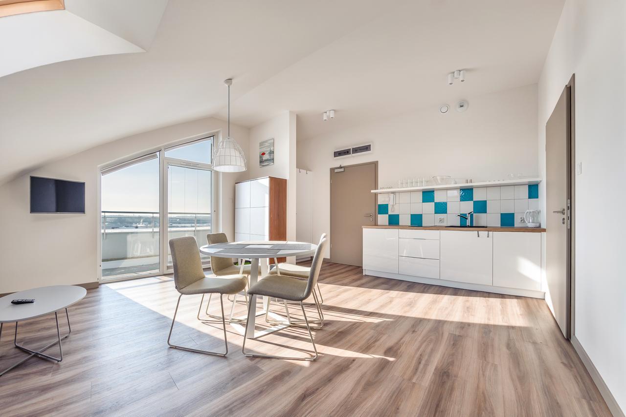 Apartamenty Sun & Snow Piec Morz Z Basenem Sianożęty Exterior foto