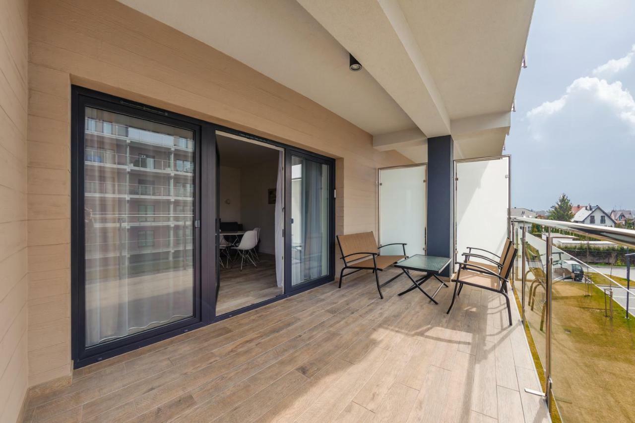 Apartamenty Sun & Snow Piec Morz Z Basenem Sianożęty Exterior foto