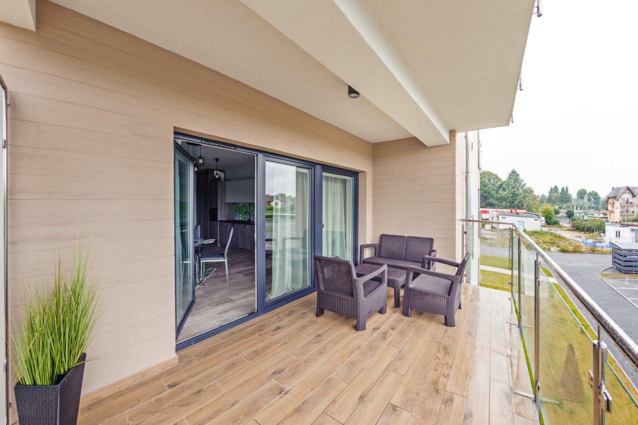 Apartamenty Sun & Snow Piec Morz Z Basenem Sianożęty Exterior foto